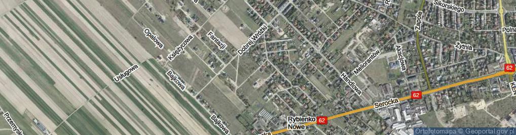 Zdjęcie satelitarne Jasia i Małgosi ul.